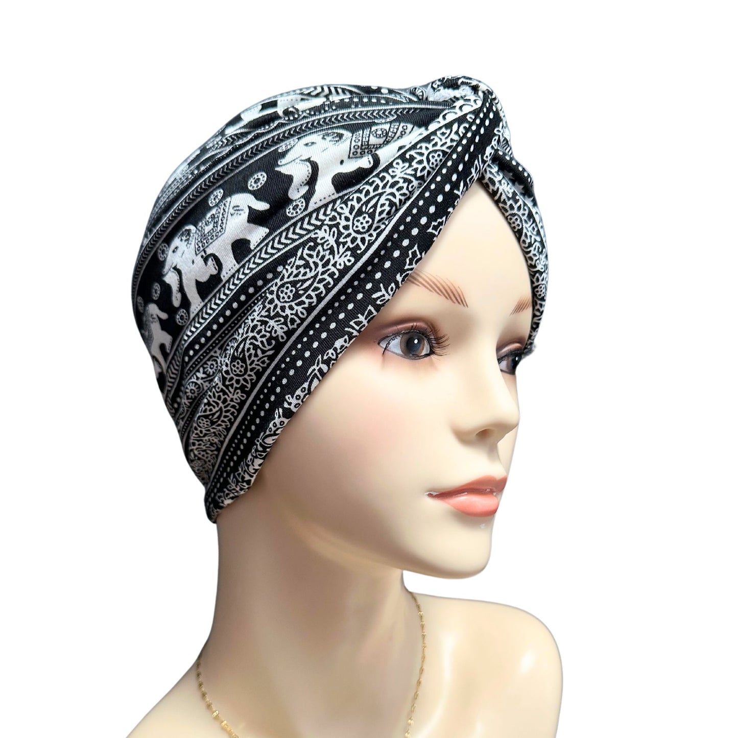 ELEPHANT TURBAN FOR HAIR LOSS