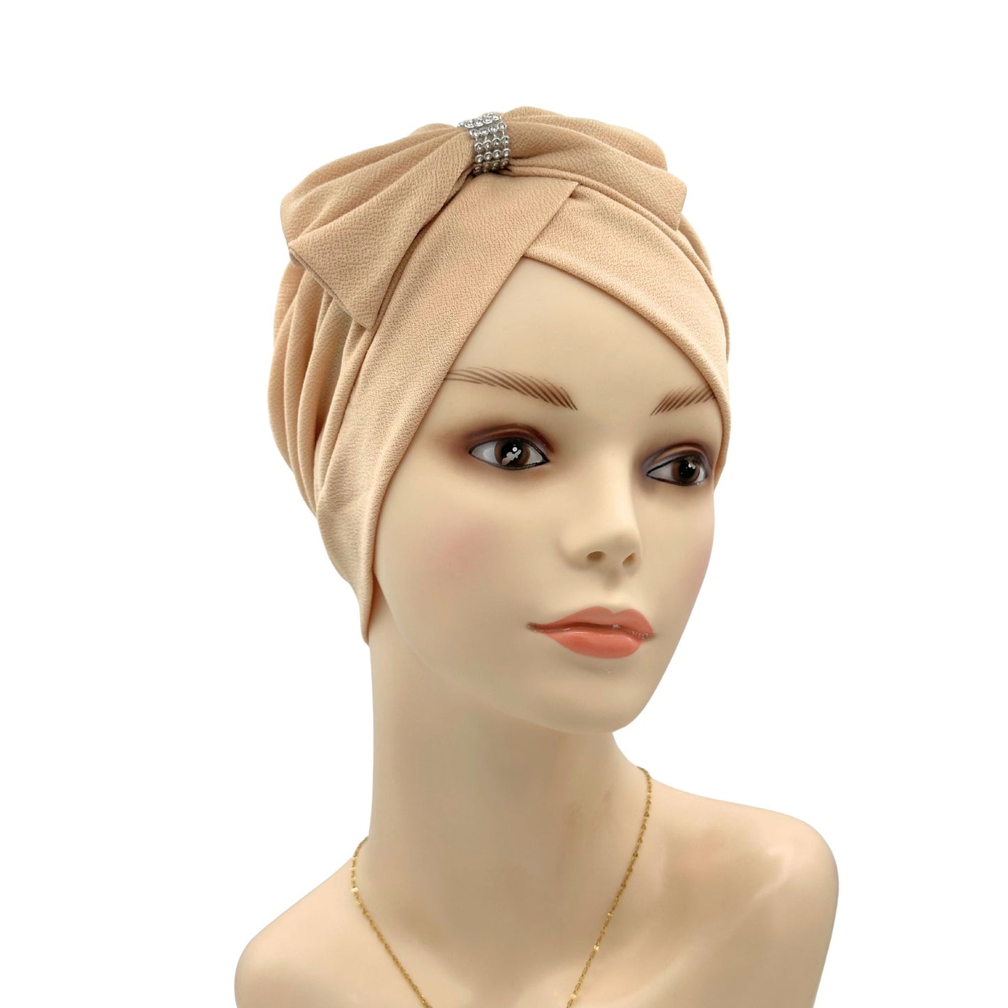 Beige Bow Alopecia headwear