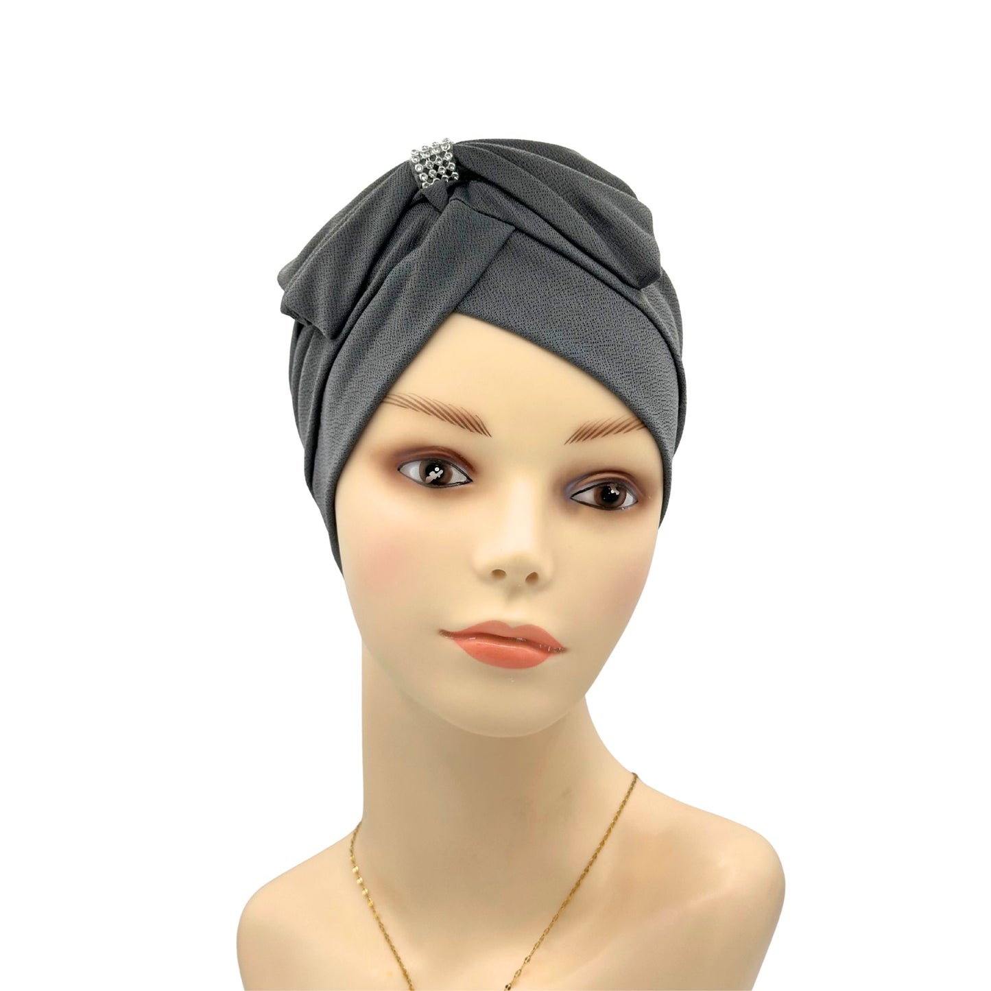 Gray Hat for alopecia women