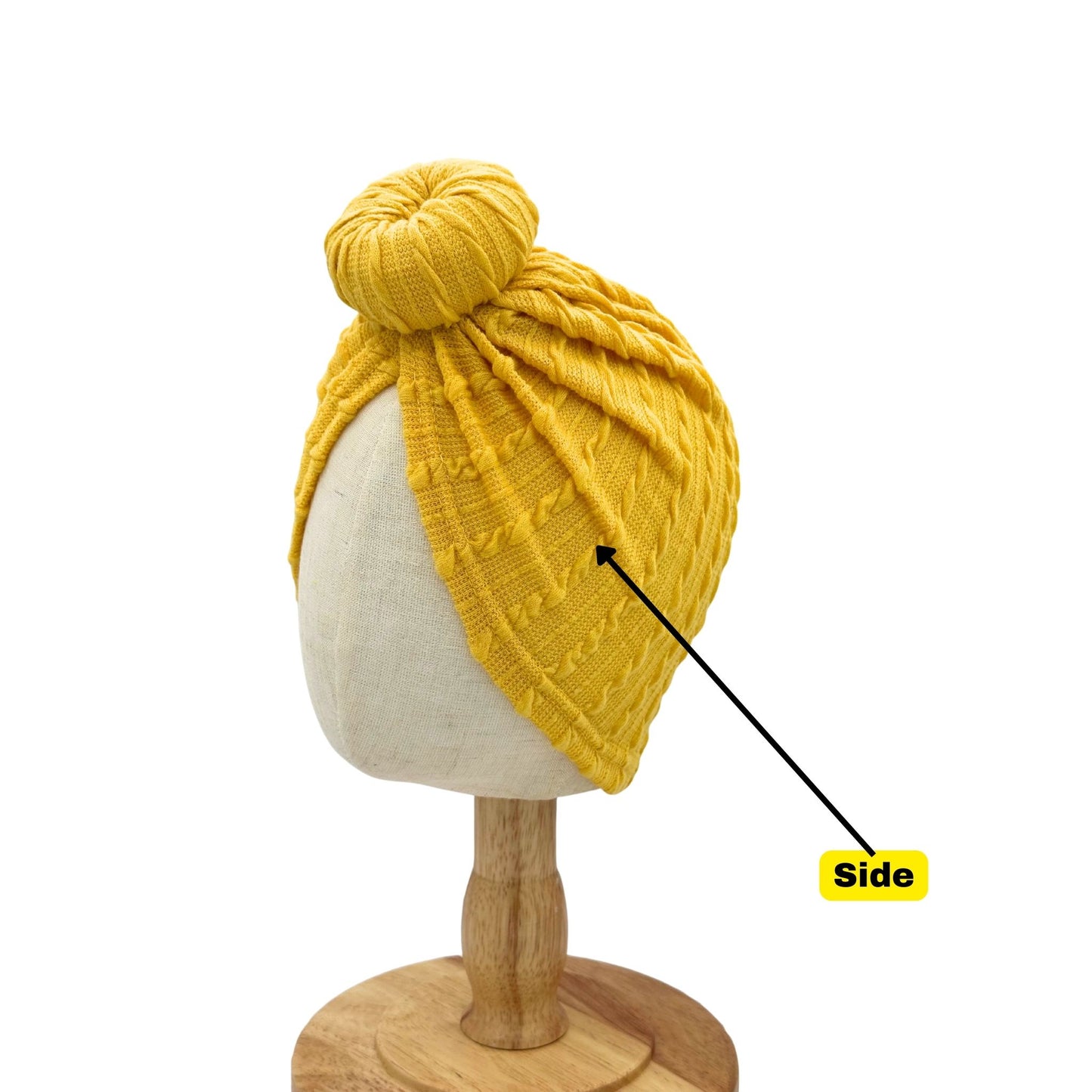 Headwear for bald head kids