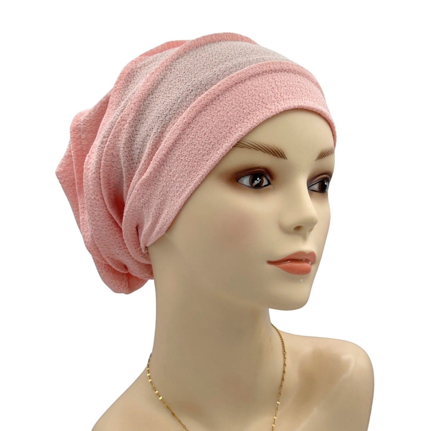 pink chemo hat
