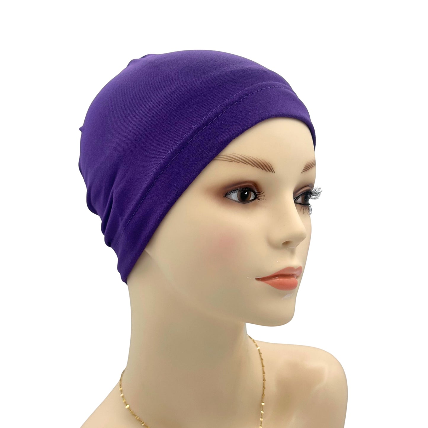Slip-on Hat For Chemo Bald Head