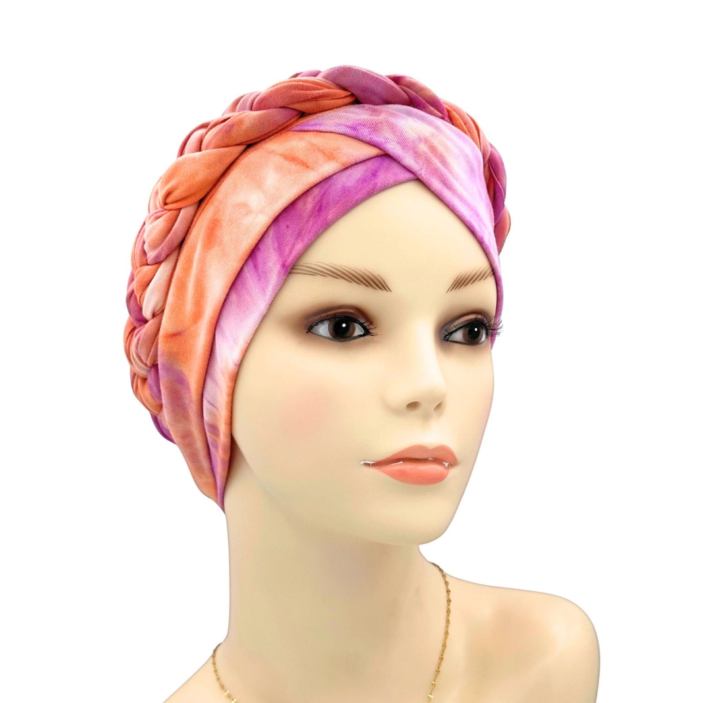 cute knot style turban for cancer women