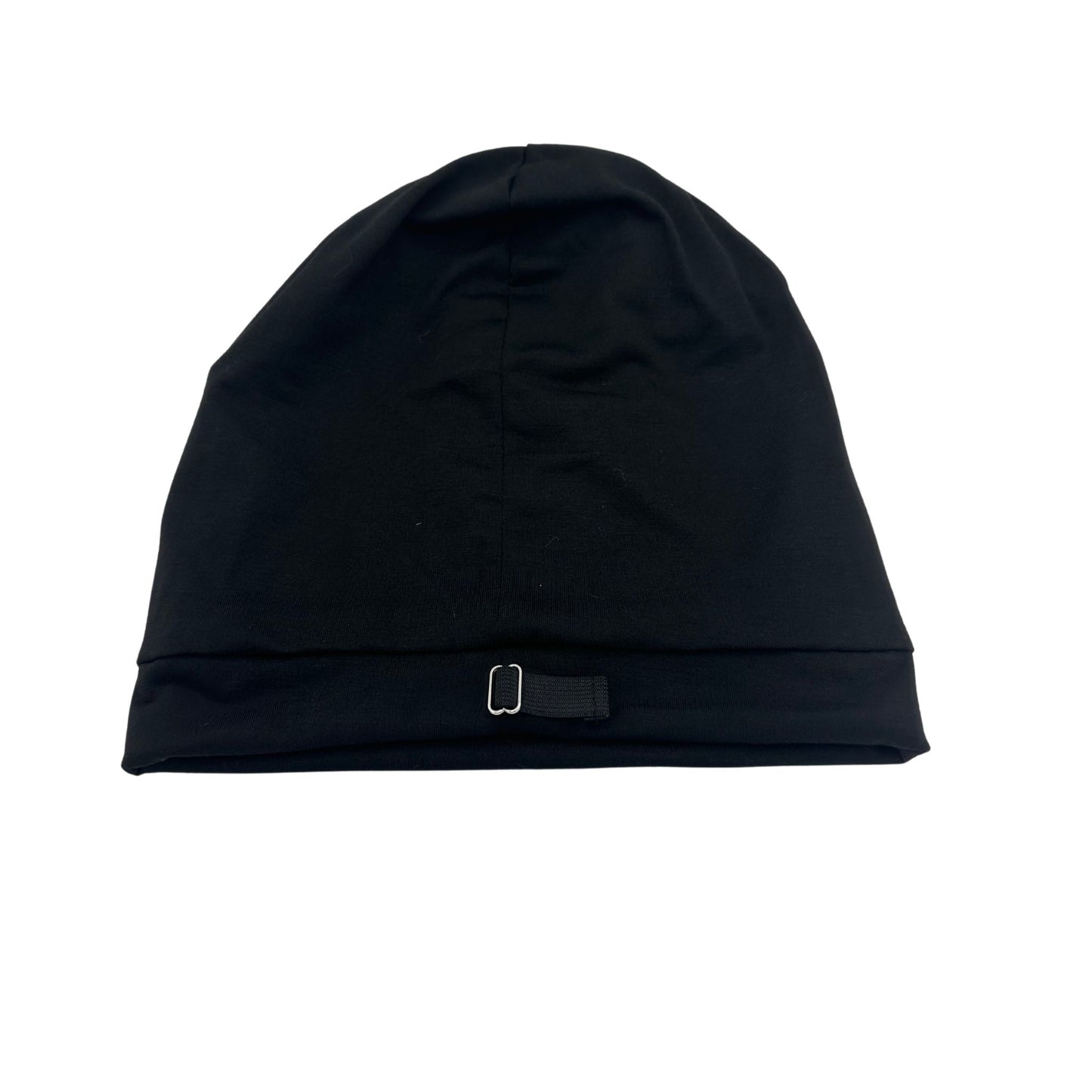 Unisex Baggy Style Adjustable Sleep Hat black