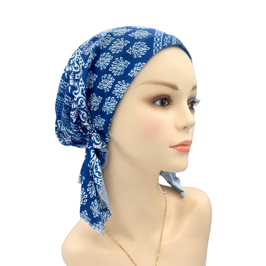 Cute Pre-tied Cotton Head Wrap