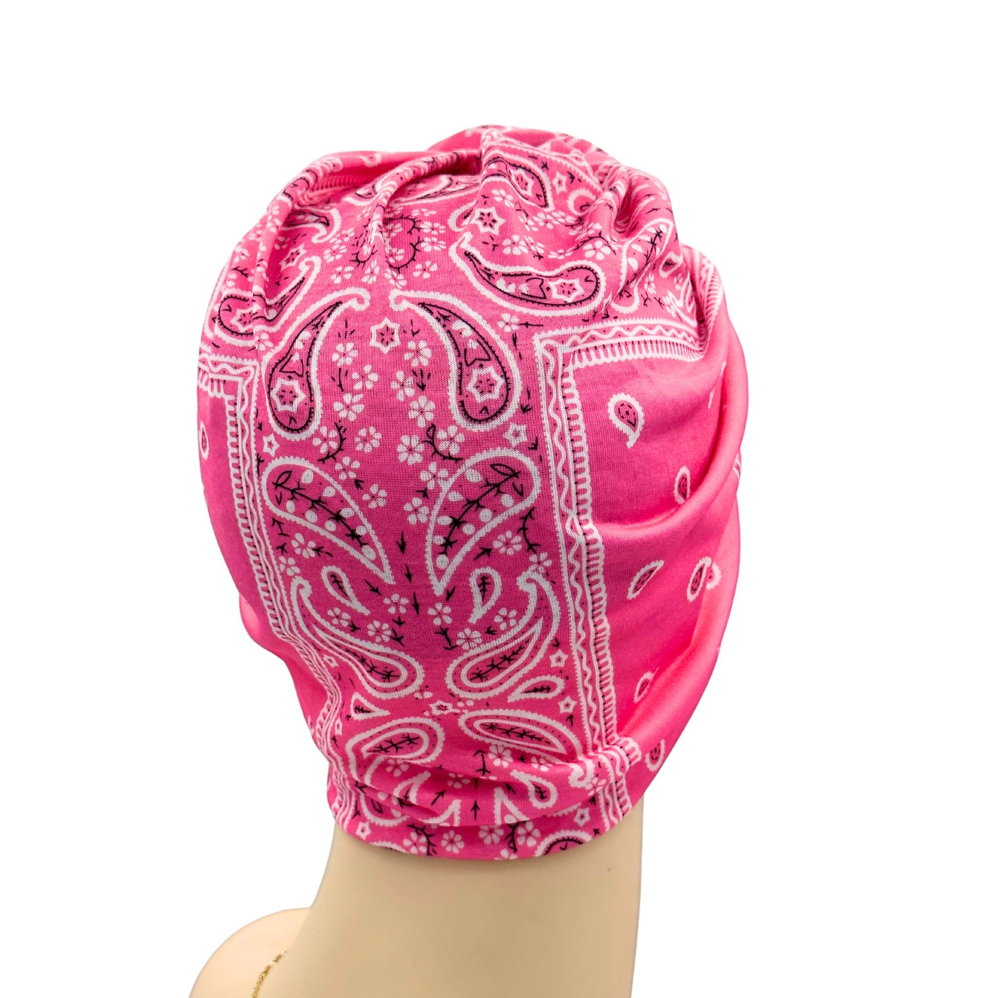 Chemo turban pink