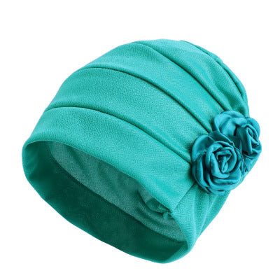 Twin Flower Chemo Hat