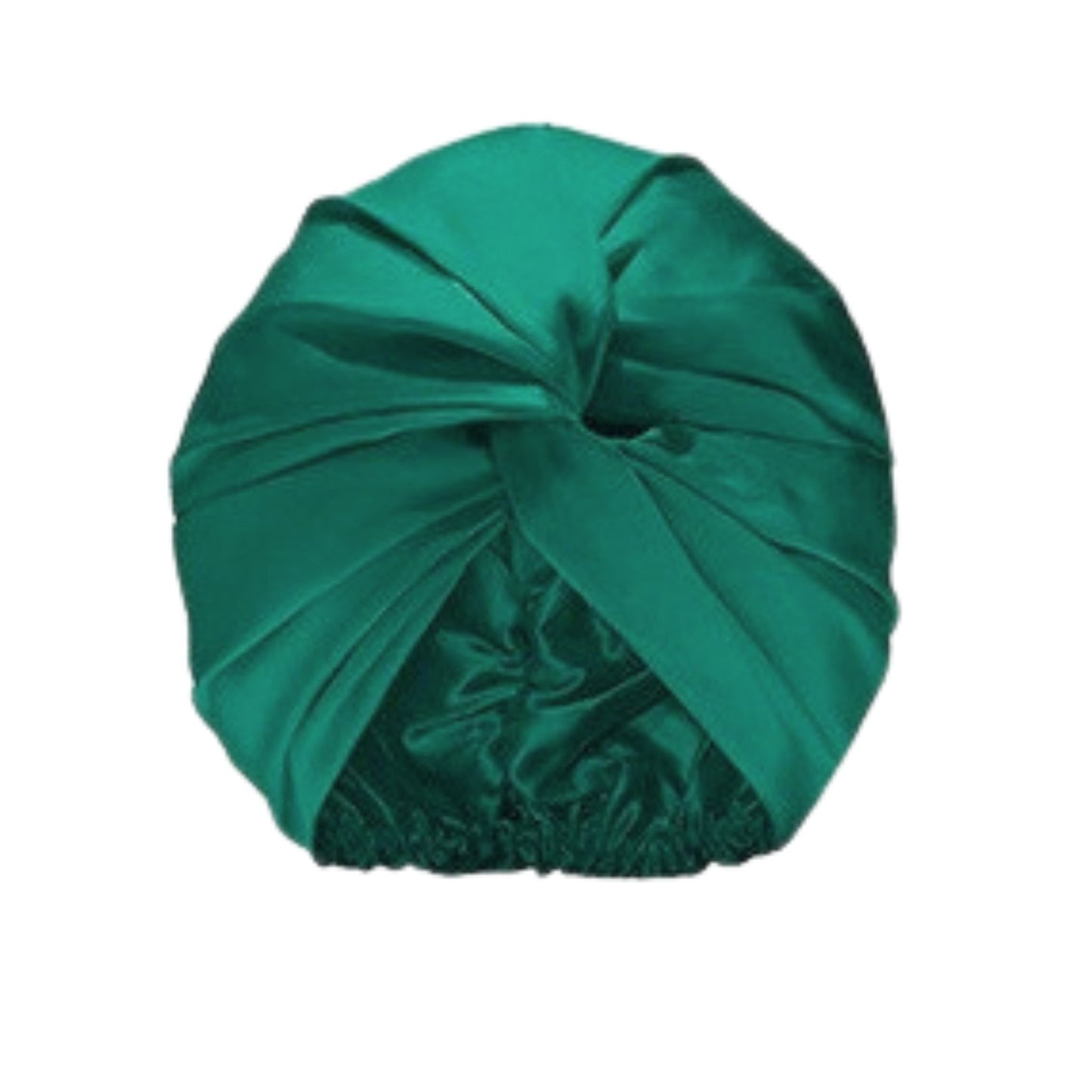 Emeral Green Silk Sleep Turban