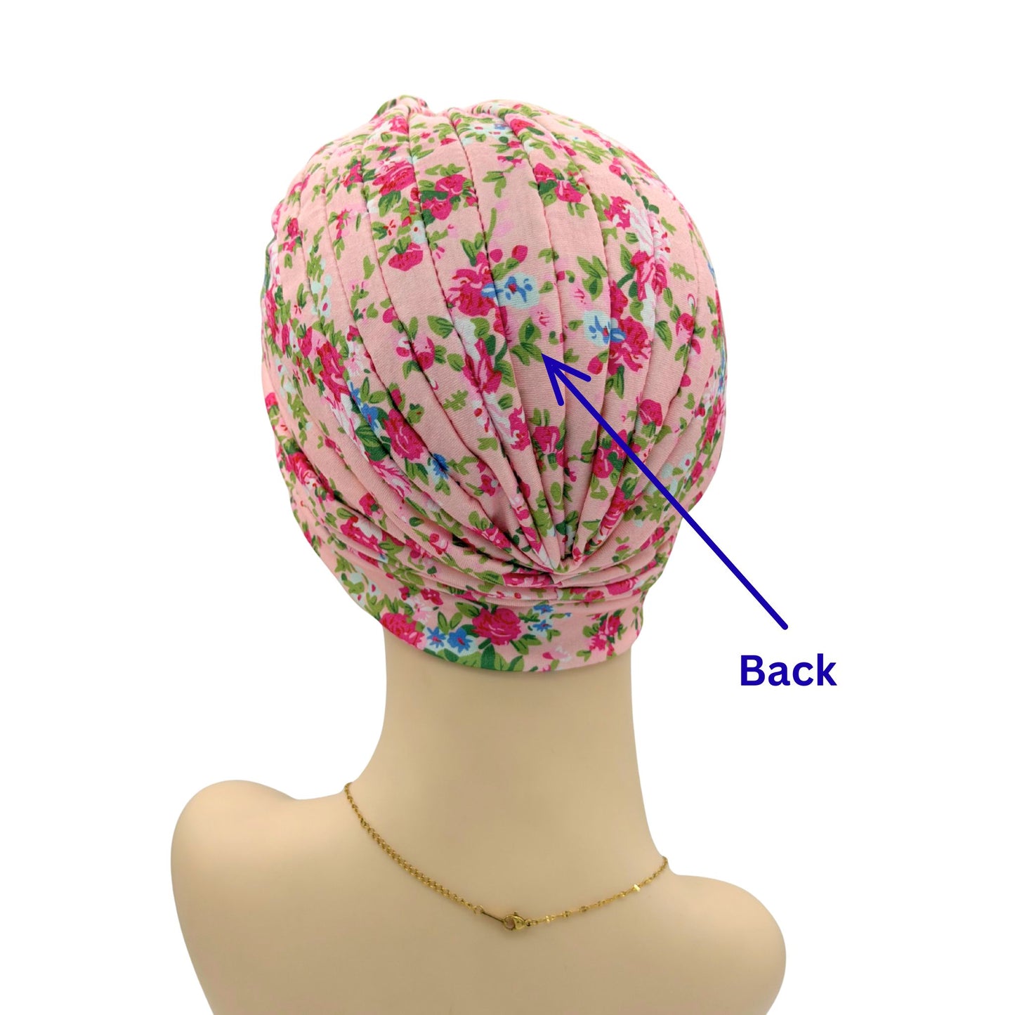 Cancer women flower hats