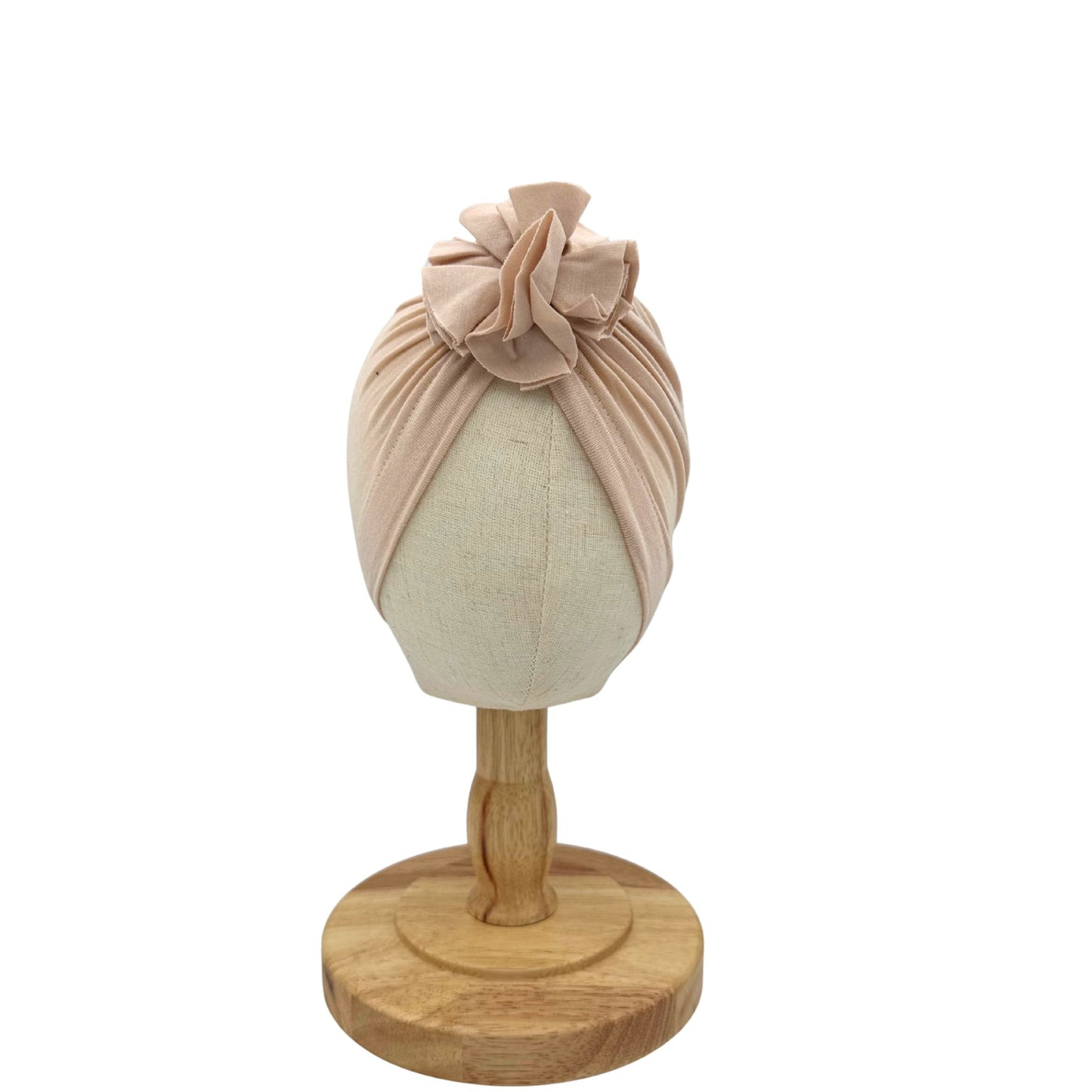 Beige turban for tddlers
