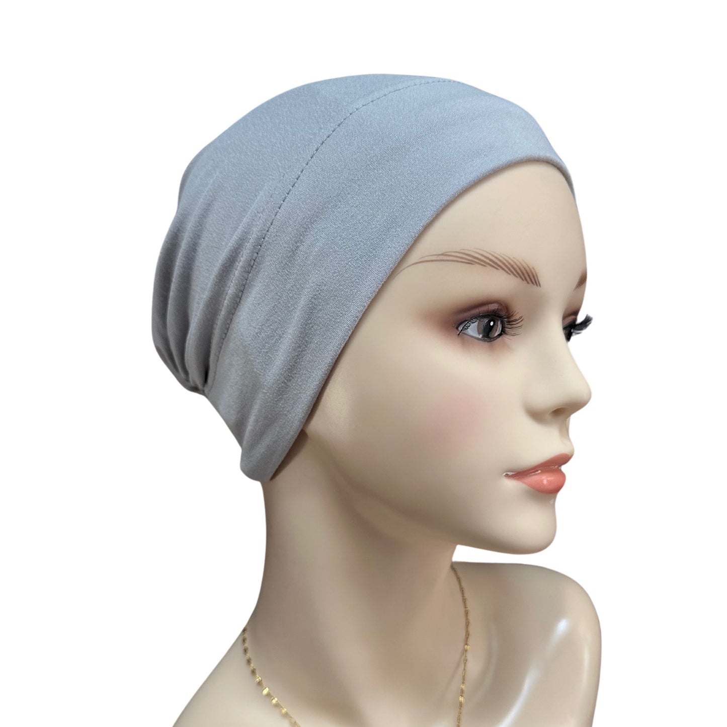 Grey Chemo Hat