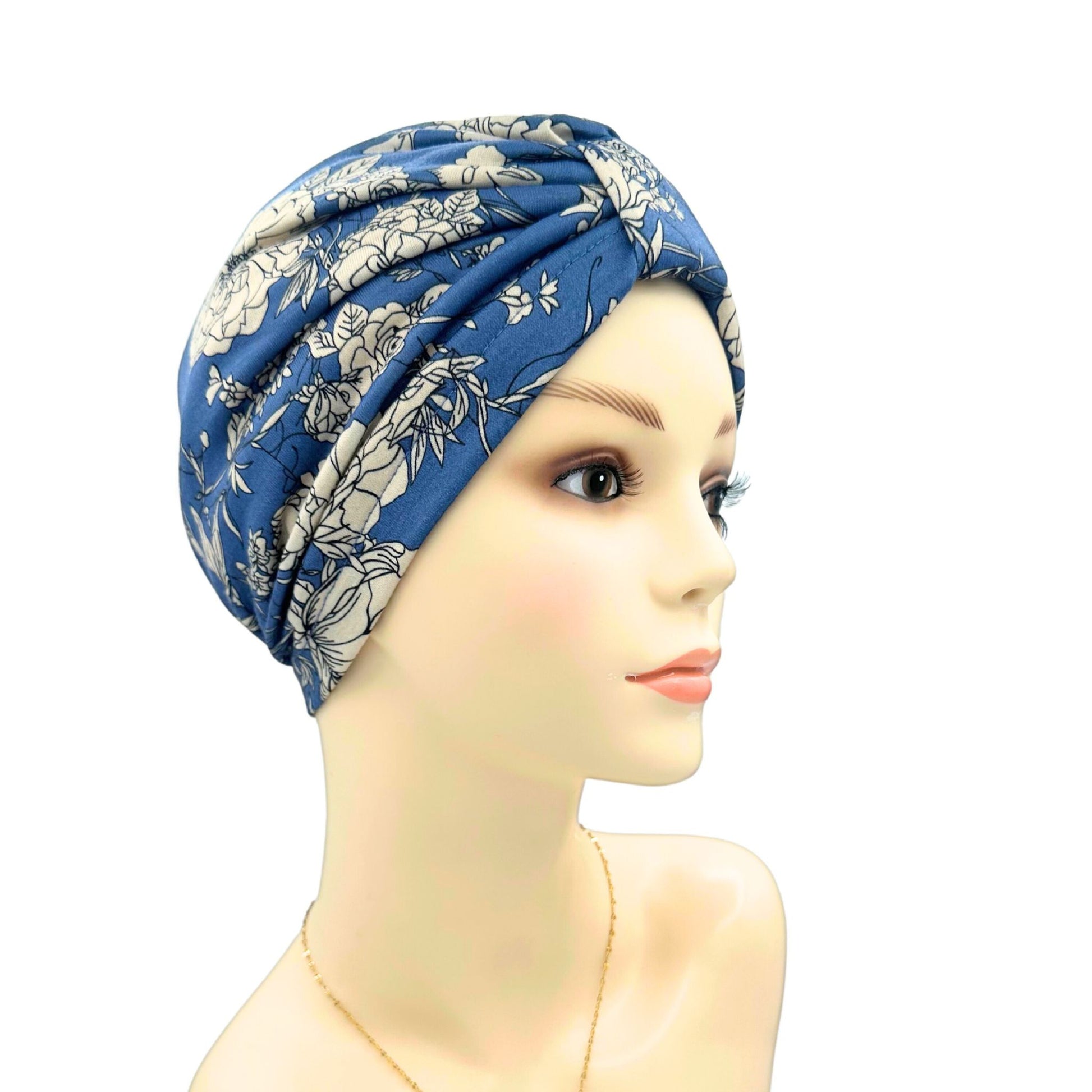 Knot Style Chemo Headwear-Silky Lining