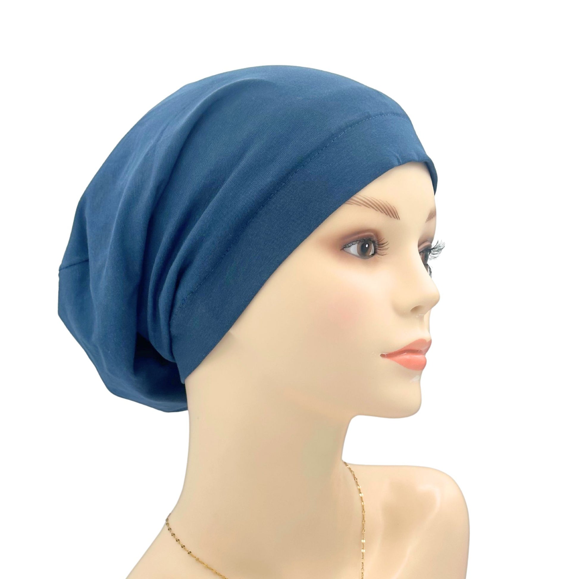 navy sleep hat