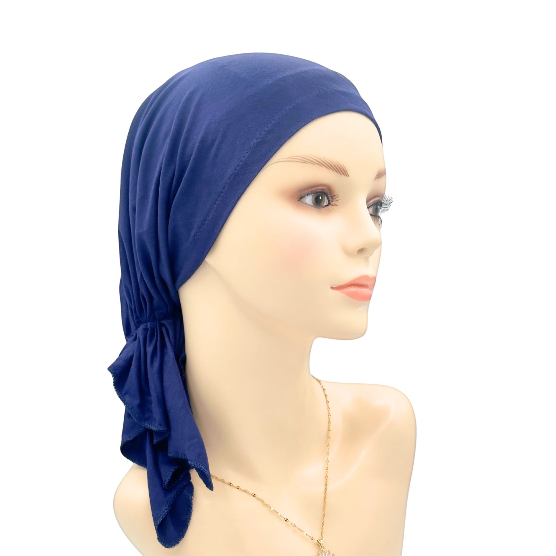 Bamboo Cotton Pre-tied Head Scarf