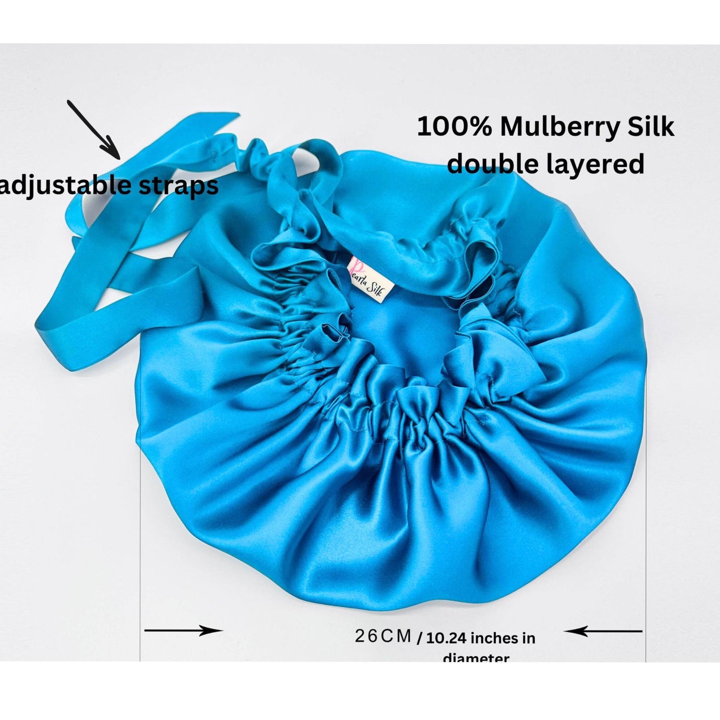 Pearla silk cap double layered