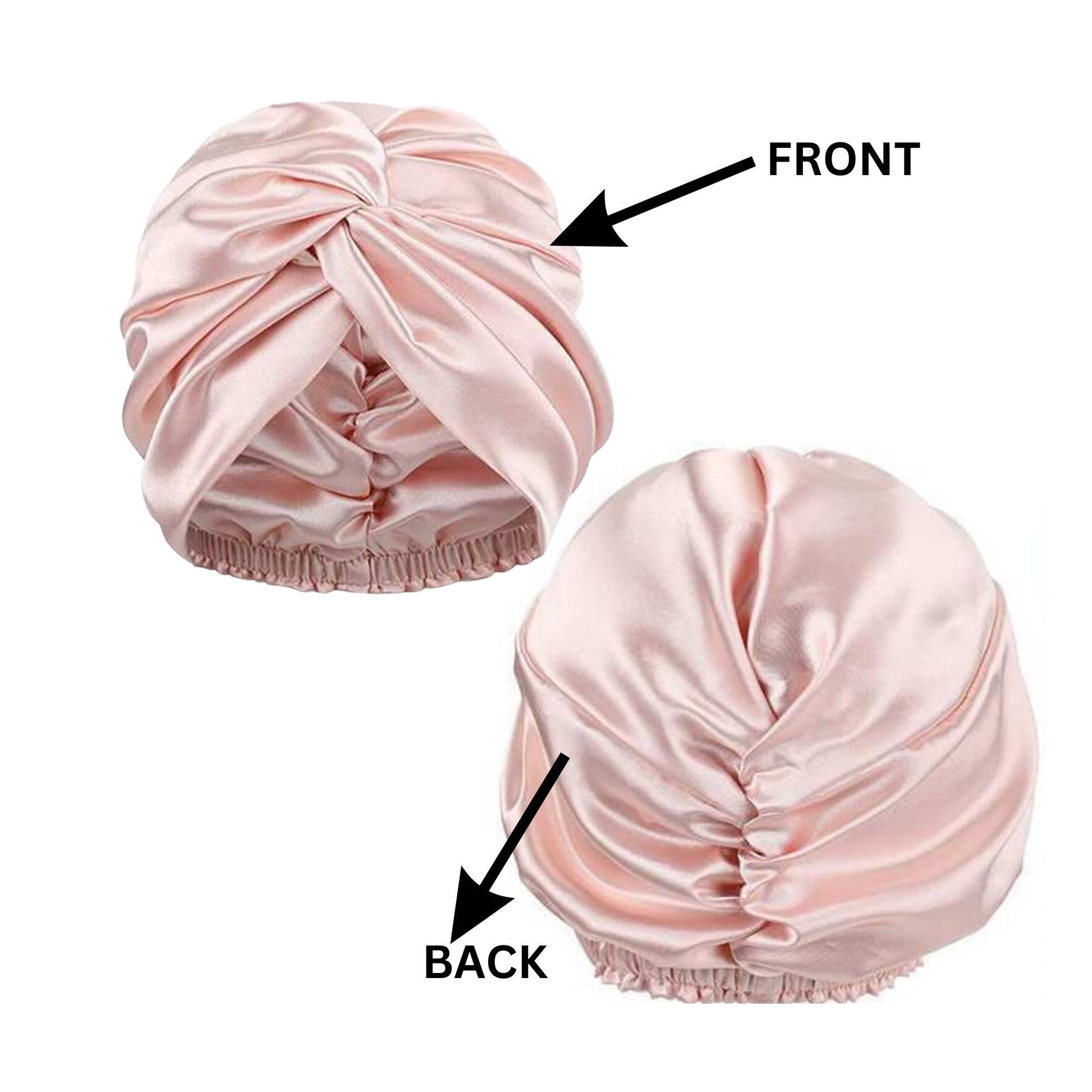 Premium Mulberry Silk Double Layer Sleep Turban