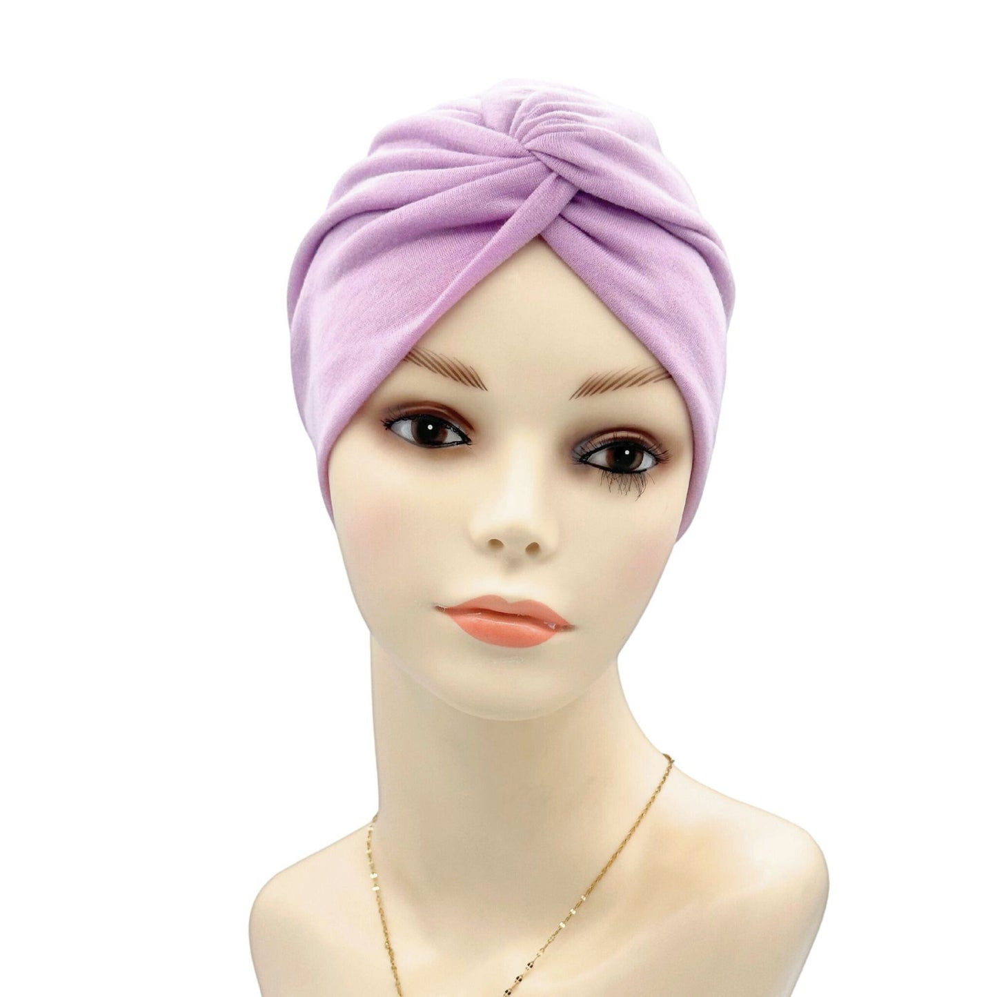 PLAIN CHEMO HEADWEAR PURPLE