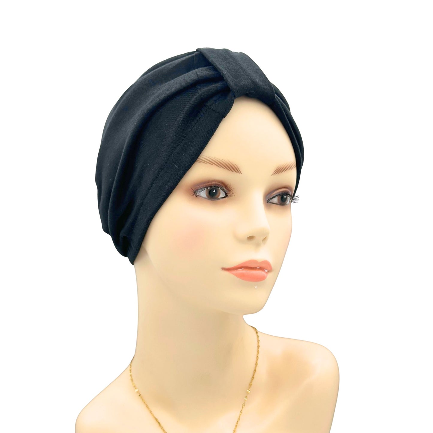 black alopecia hat