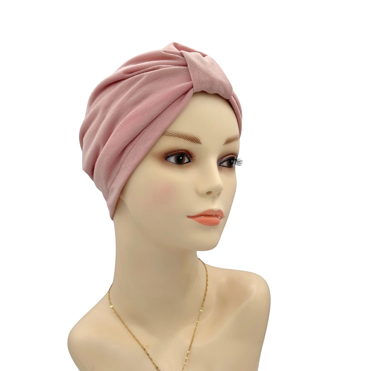 pink chemo headwear