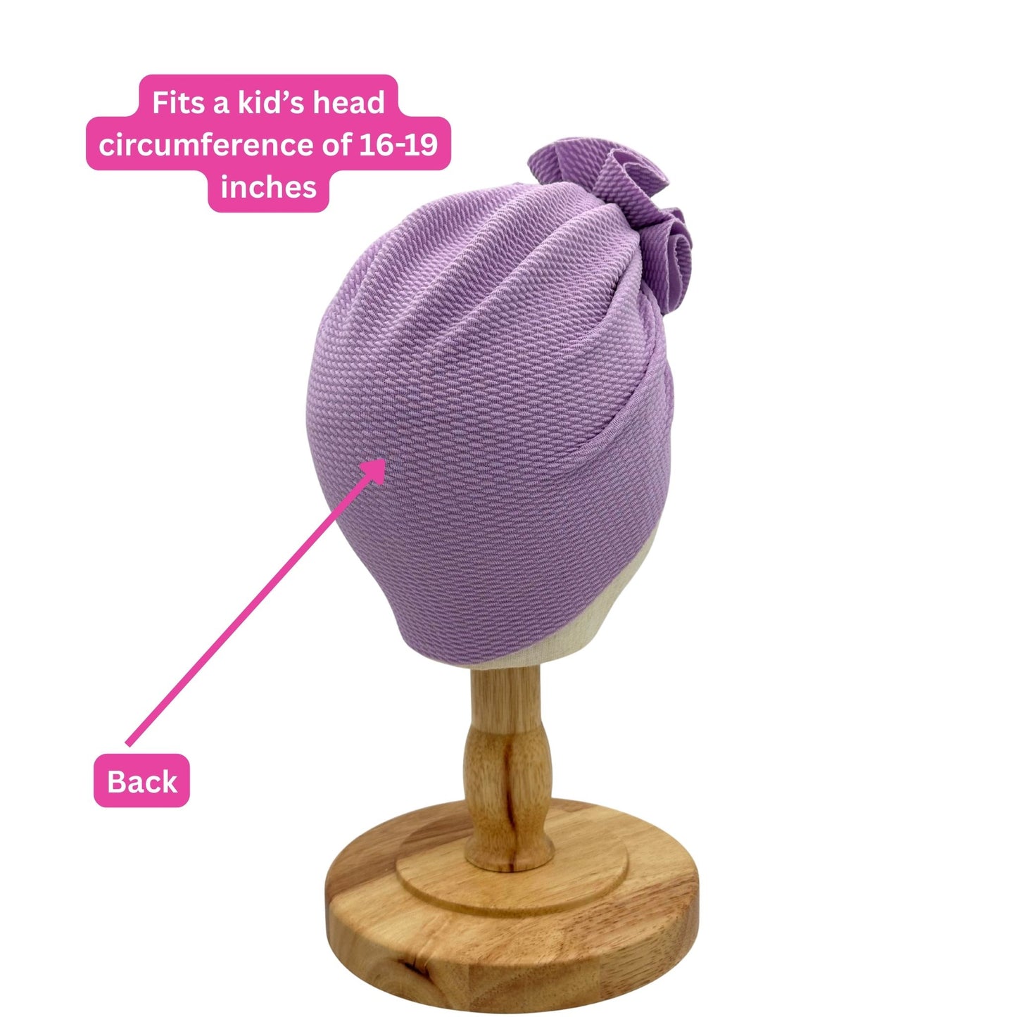 Purple hats for kids