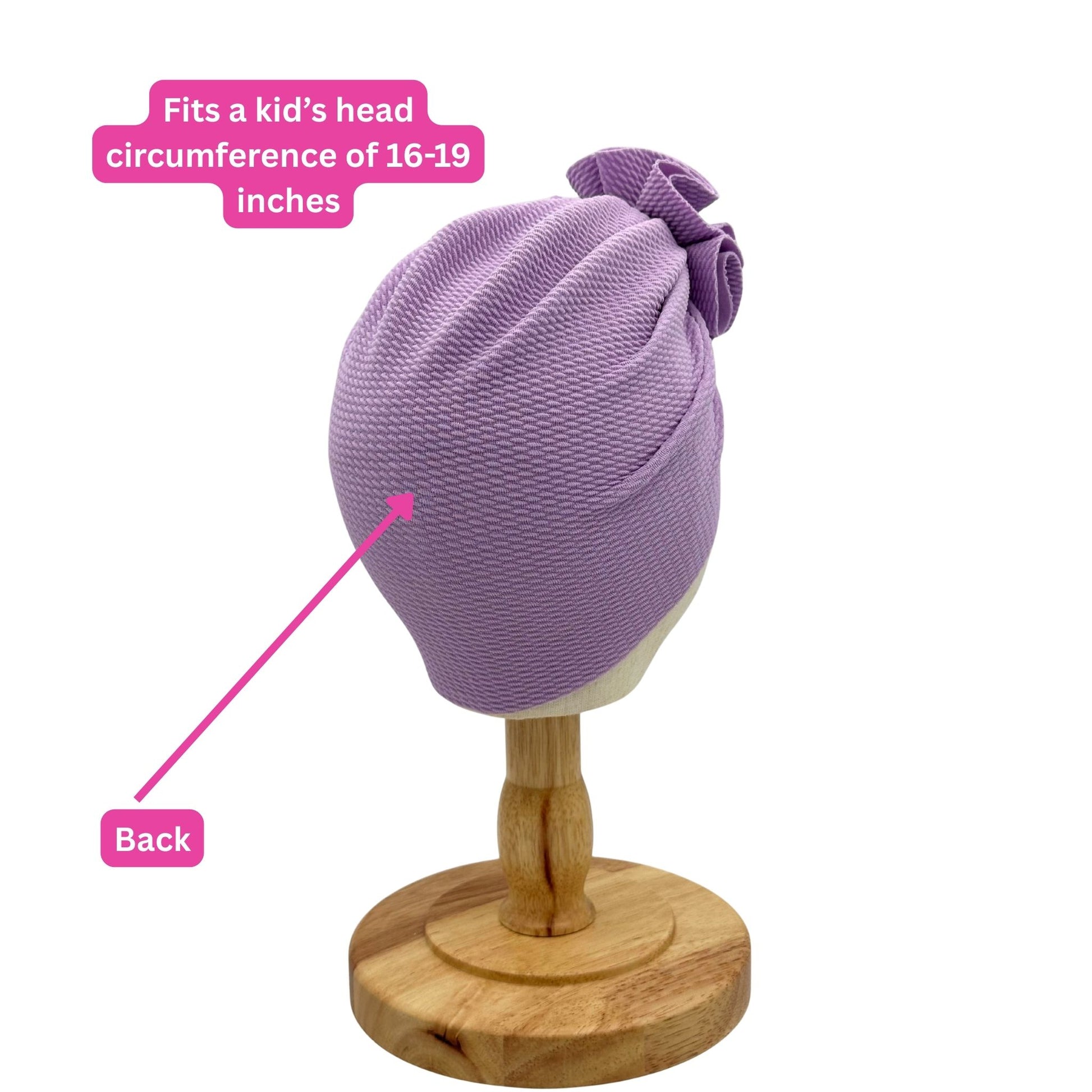 Purple hats for kids