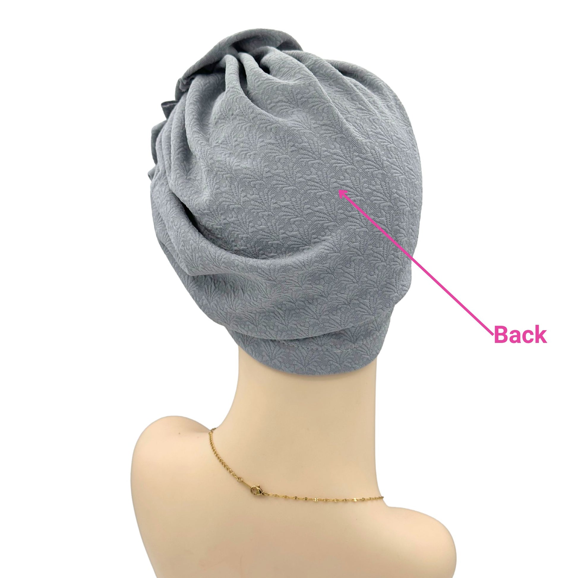 Pearla alopecia hat gray