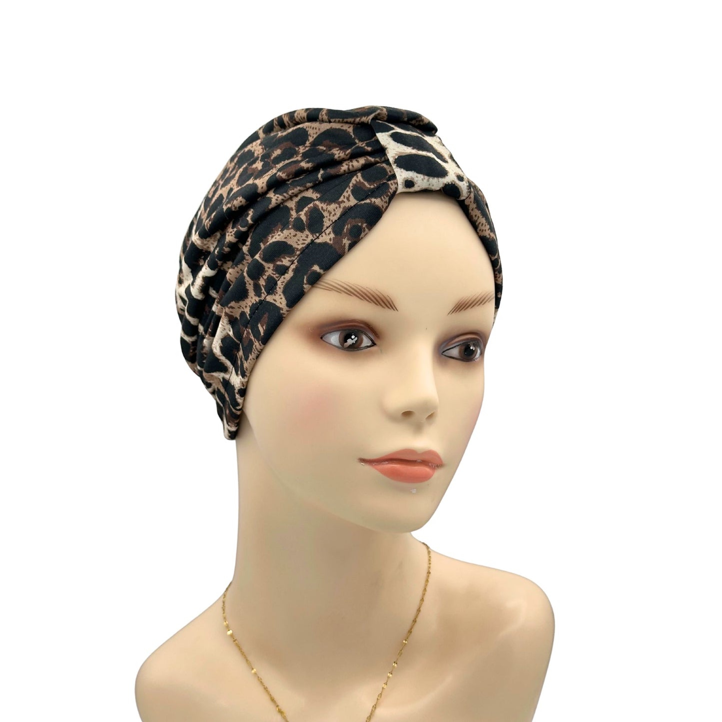chemo headwear cheetah