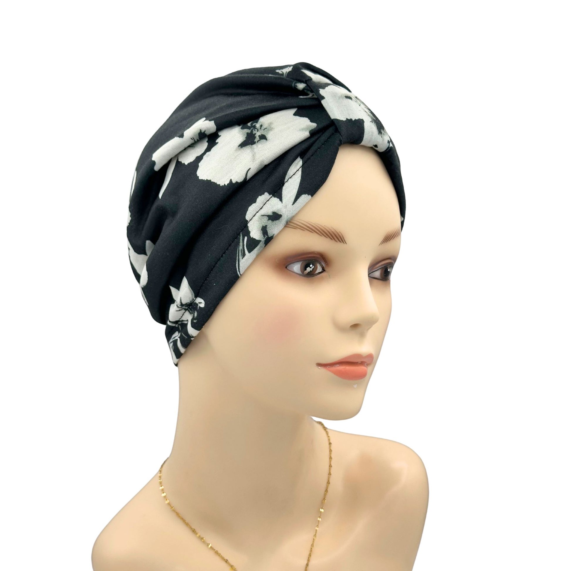 Kutyy Pattern Chemo Headwear-Silky Lining