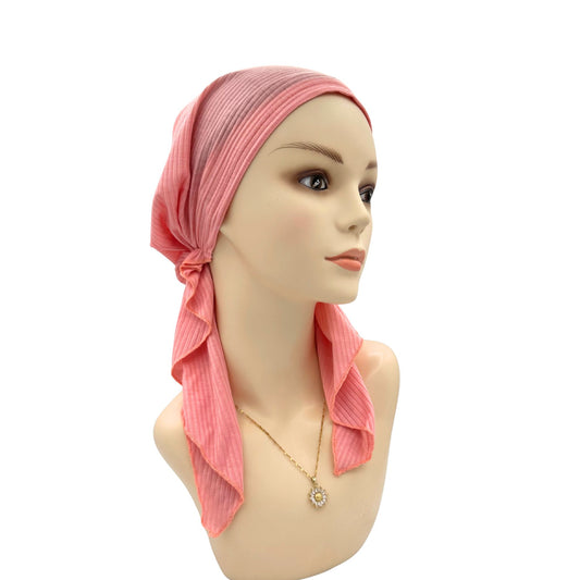Chemo Head Scarf Pink