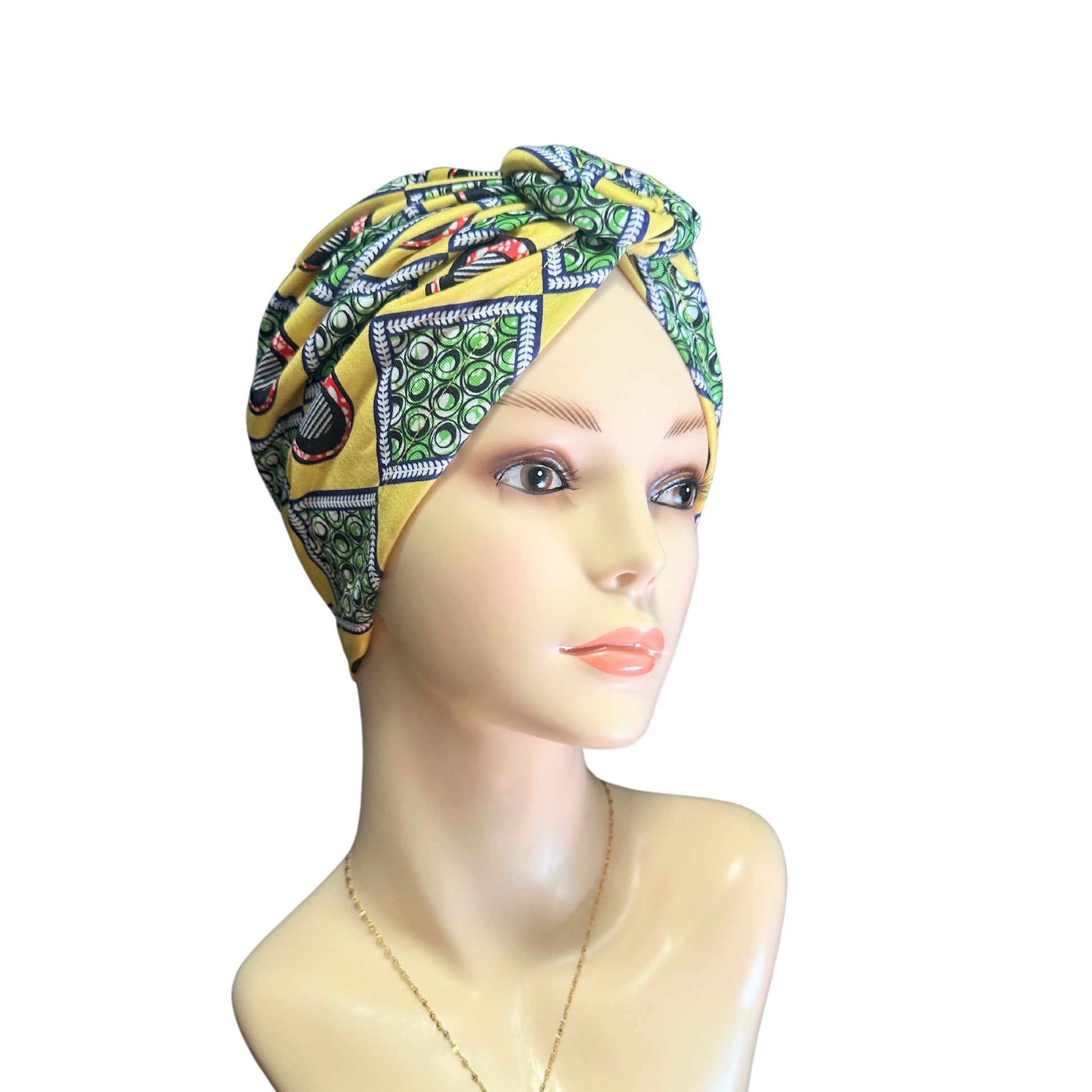 Swirly Knot Style Alopecia Hat