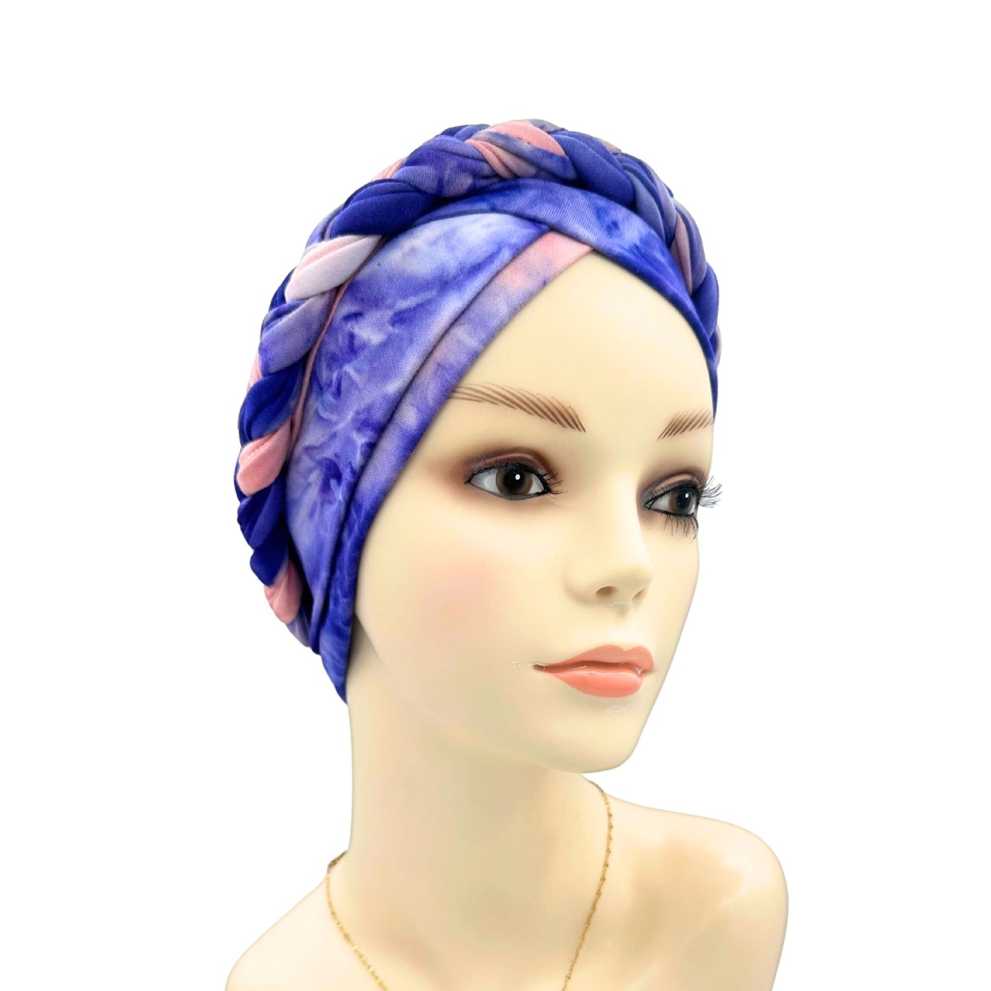 hair loss headwear purple