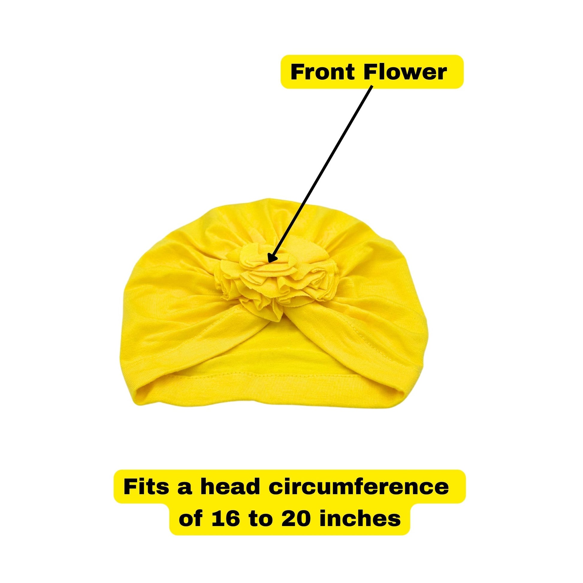 Pearla chemo cotton headwraps for babies