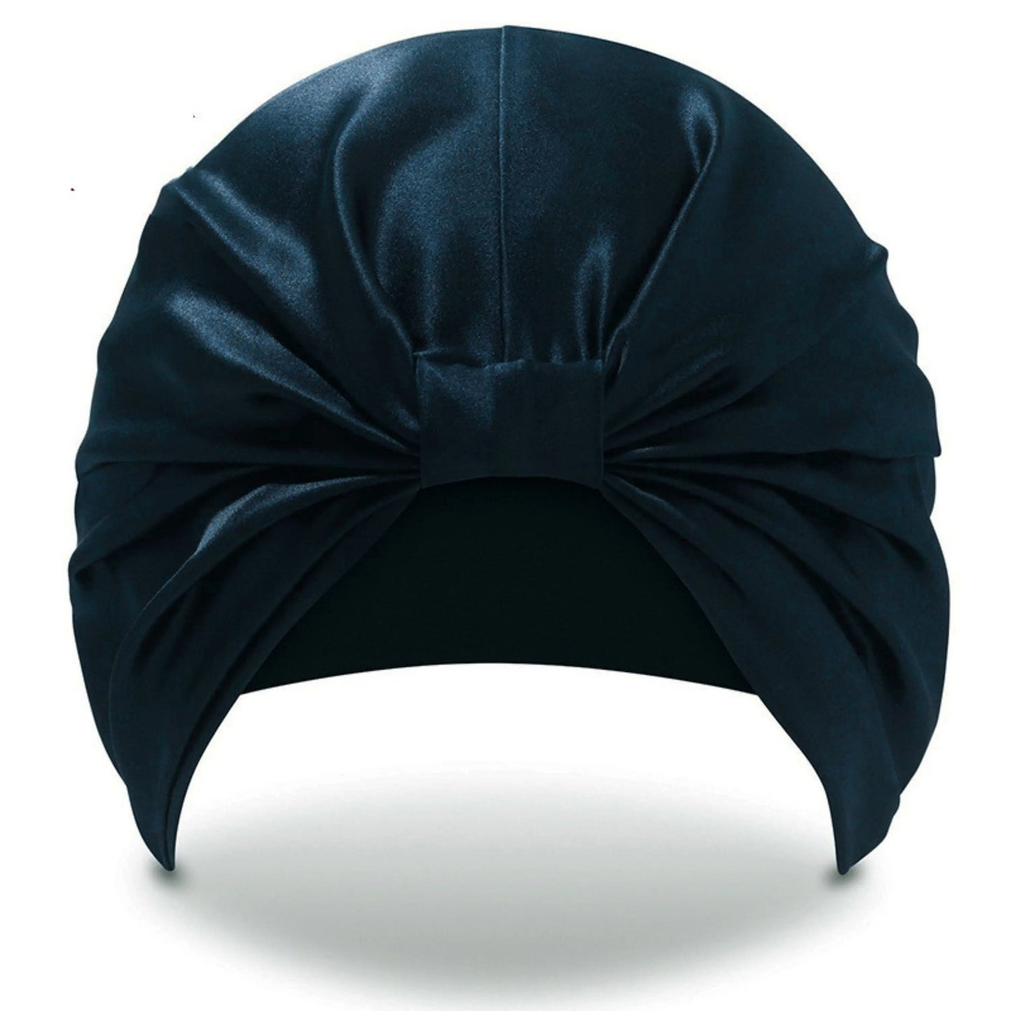  a blue silk turban on a white backgroundbackground