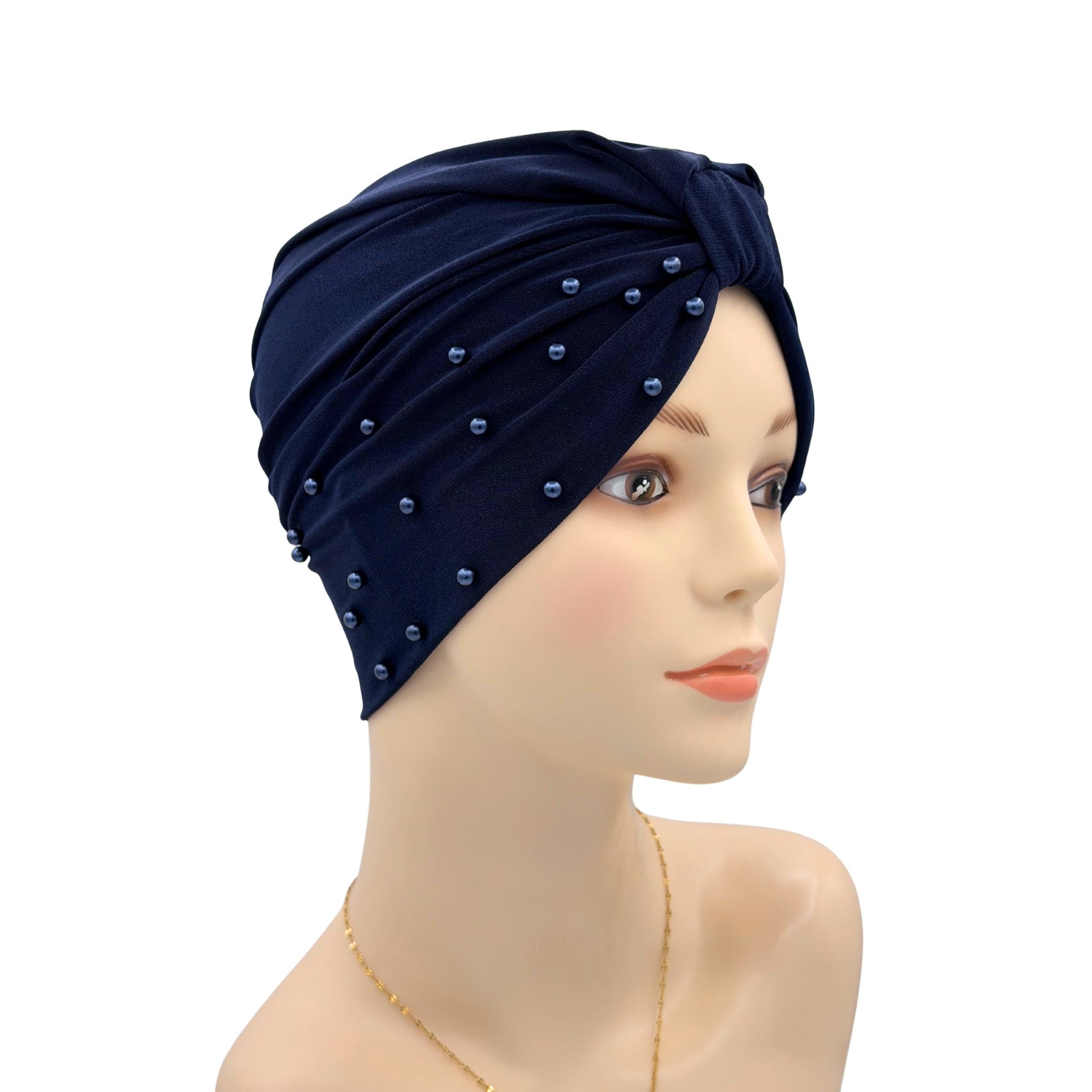 navy knot stye cancer hats