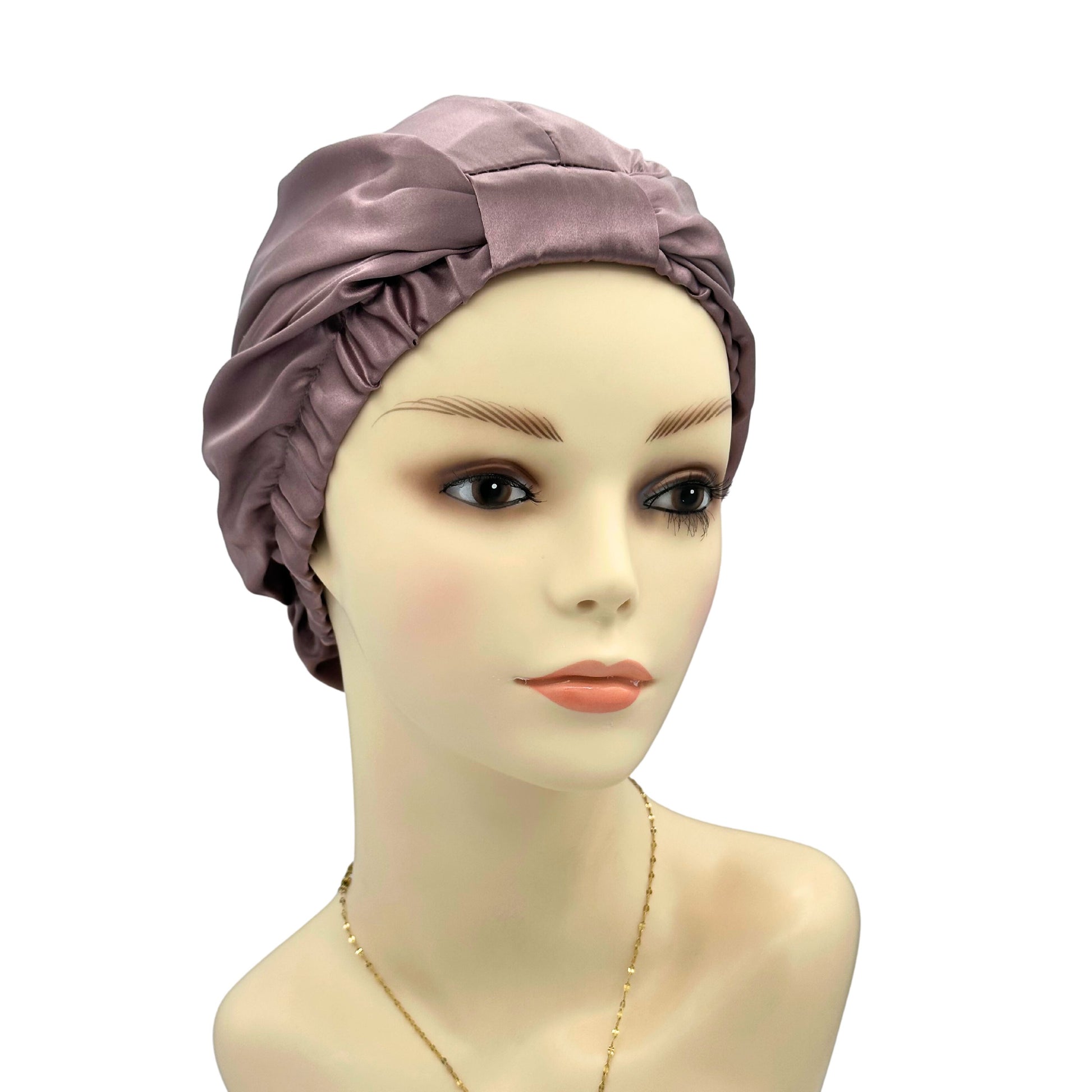 knot Style 100% Silk Sleep Cap