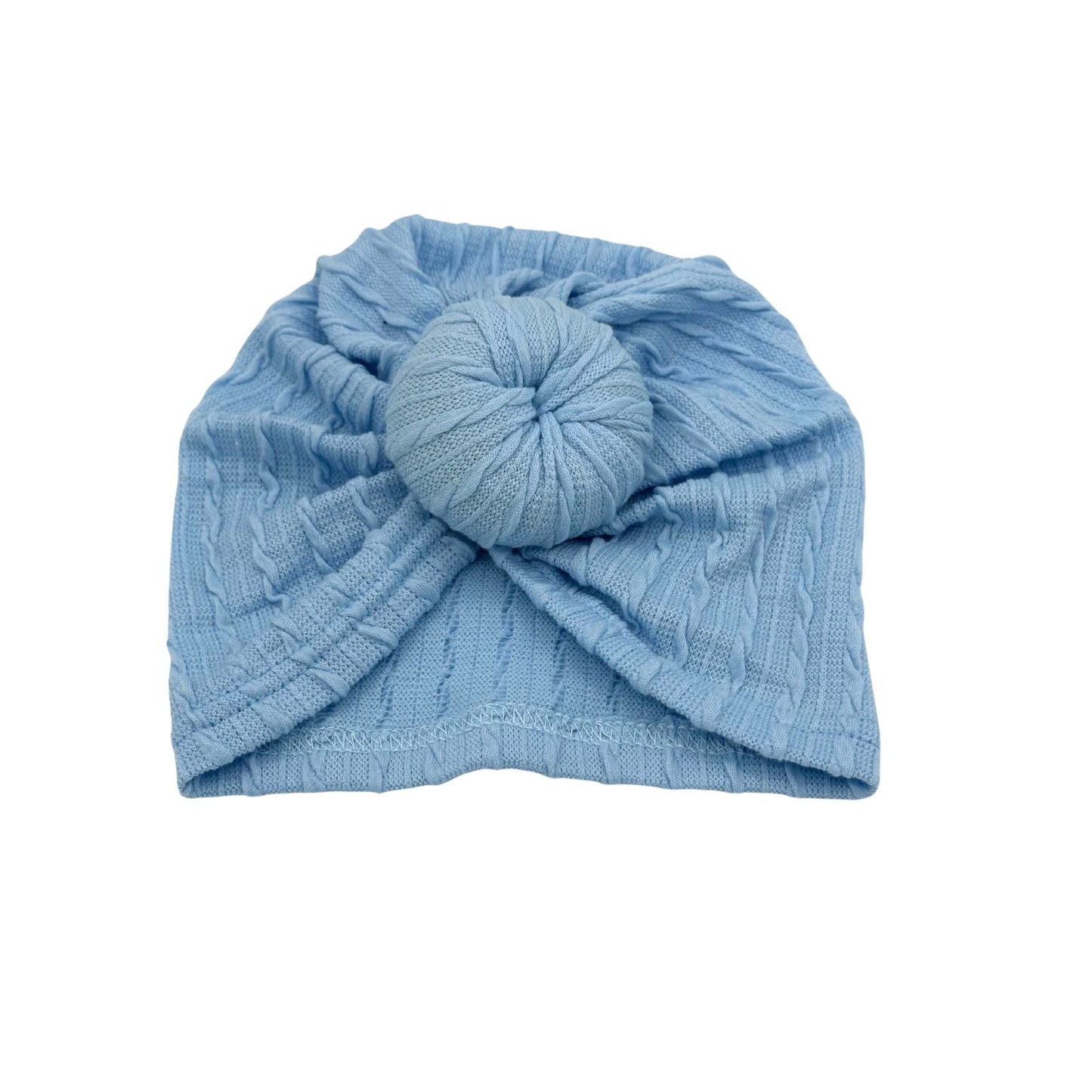 kids light blue cotton hat