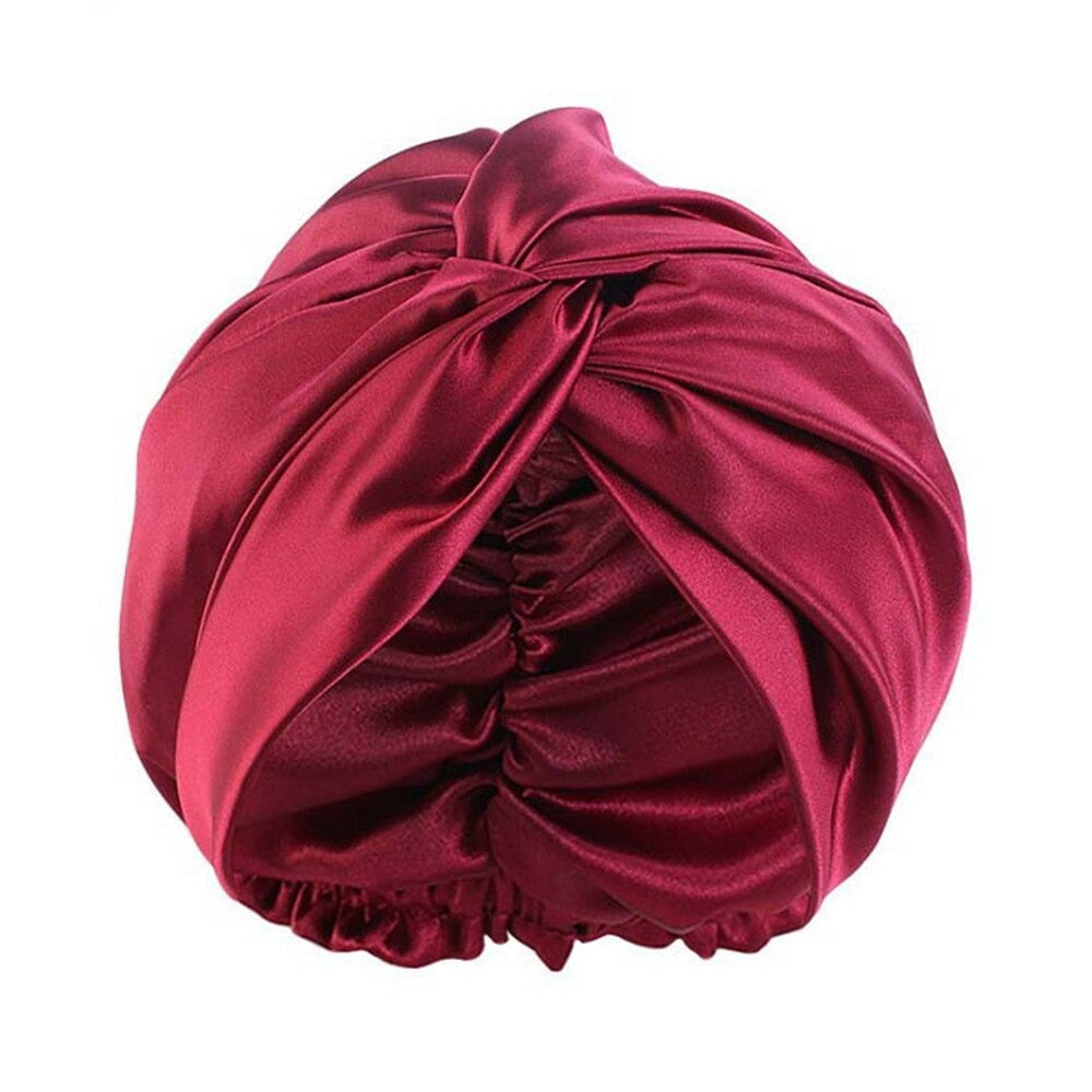 Silk turban for sleep