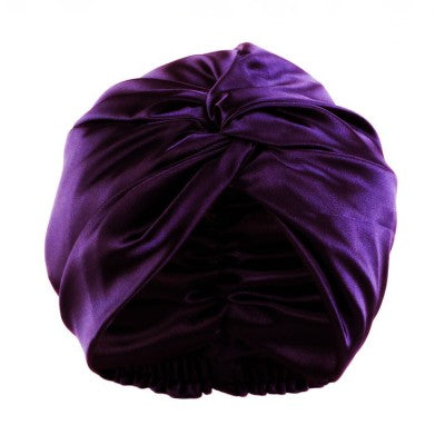 100% Mulberry Silk Double Layer Sleep Turban