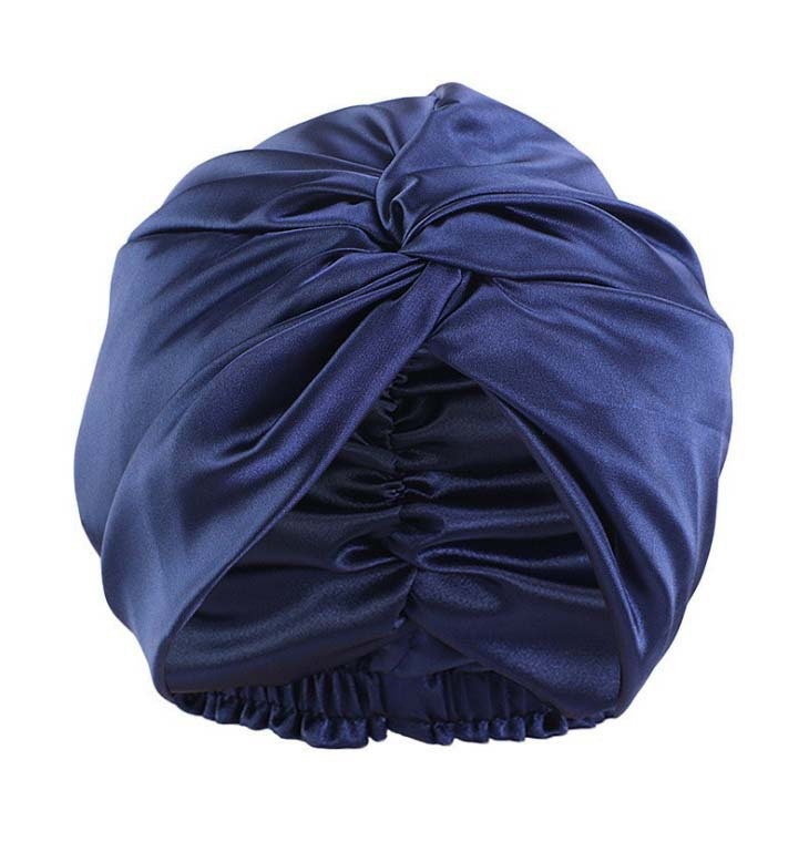 100% Mulberry Silk Double Layer Sleep Turban