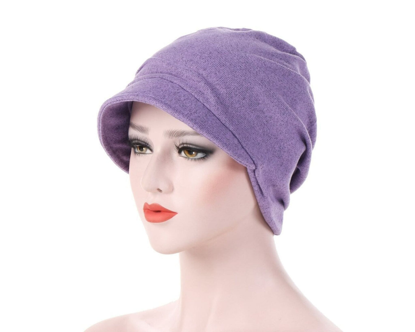  Alopecia hat with visor